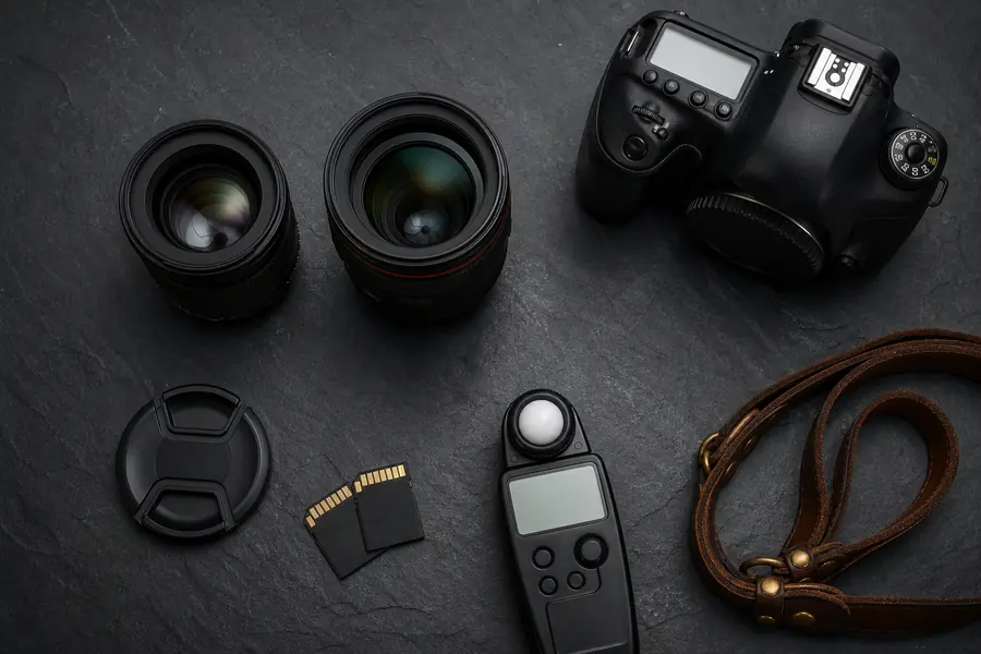 Professional camera gear
